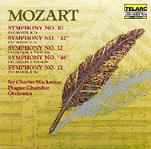 Pochette Symphonies Nos. 10, “46,” “42,” 12 & 13