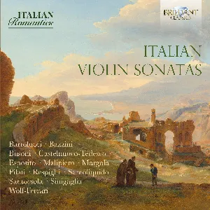 Pochette de Italian Violin Sonatas de Mario Castelnuovo‐Tedesco - Ermanno Wolf‐Ferrari - Ottorino Respighi - Ferruccio Busoni