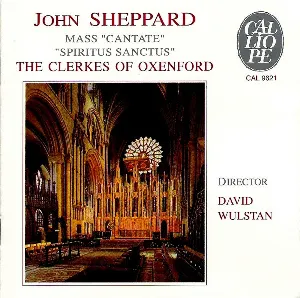 Pochette de Messe "Cantate" / "Spiritus Sanctus" de John Sheppard