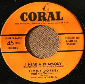 Pochette de I Hear a Rhapsody / Serenade in Blue de Jimmy Dorsey and His Orchestra