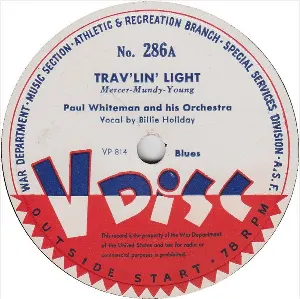 Pochette Trav’Lin’ Light / All for You / I Can’t See for Lookin’