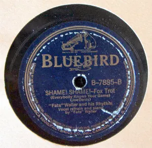 Pochette de Tell Me With Your Kisses / Shame! Shame! de Fats Waller and His Rhythm