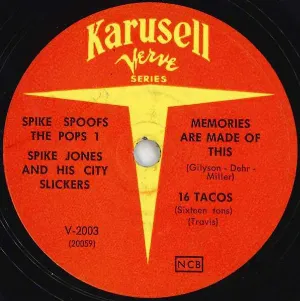 Pochette de Spike Spoofs the Pops 1 de Spike Jones and His City Slickers