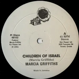 Pochette de Children Of Israel de Marcia Griffiths