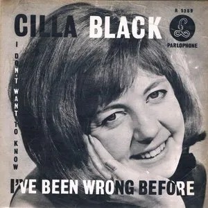 Pochette de I’ve Been Wrong Before de Cilla Black