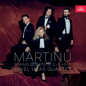 Pochette de String Quartets nos. 2, 3, 5, 7 de Pavel Haas Quartet - Bohuslav Martinů