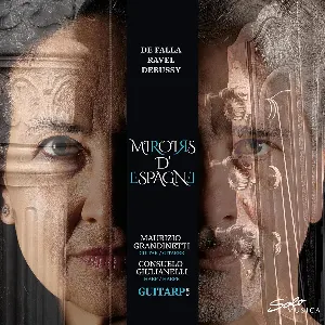 Pochette de Miroirs d’Espagne de Manuel de Falla - Maurice Ravel - Claude Debussy