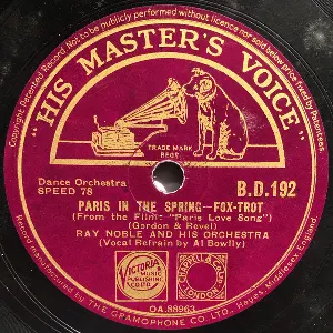 Pochette de Paris in the Spring / Bon Jour, Mam'Selle de Ray Noble and His Orchestra