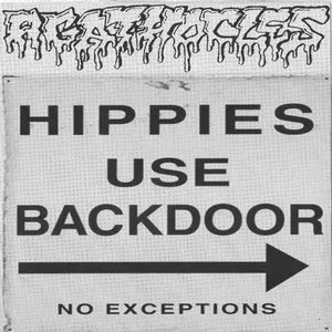 Pochette de Hippies Use Backdoor - No Exceptions / Aftermath of War de Agathocles