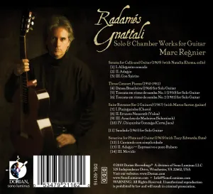Pochette de Solo and Chamber Works for Guitar de Radamés Gnattali