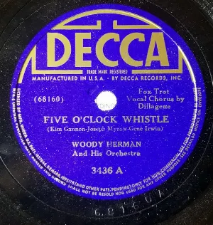 Pochette de Five O'Clock Whistle / The Golden Wedding de Woody Herman and His Orchestra