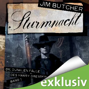Pochette de Die dunklen Fälle des Harry Dresden, Band 1: Sturmnacht de David Nathan - Jim Butcher