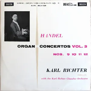 Pochette Organ Concertos, Vol. 3: Nos. 9, 10, 11, 12