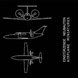 Pochette de Airplane Miniatures de Einstürzende Neubauten