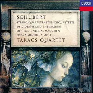 Pochette de Schubert: "Rosamunde" & "Death and the Maiden" de Takács Quartet