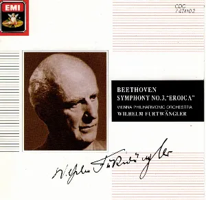 Pochette Symphony no. 3 in E-flat major, op. 55 