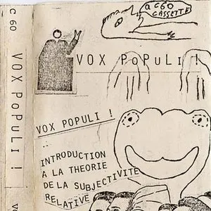 Pochette de Introduction à la théorie de la subjectivité relative de Vox Populi!