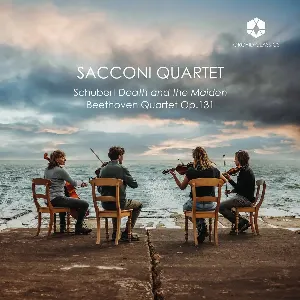 Pochette de Schubert: Death and the Maiden / Beethoven: Quartet Op. 131 de Ludwig van Beethoven - Franz Schubert