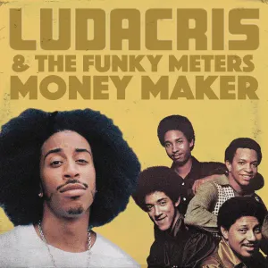 Pochette de The Meters - Strut Your Money Maker feat. Ludacris & Pharrell (Single) de Amerigo Gazaway