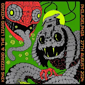 Pochette de Live in Philadelphia ’24 de King Gizzard & the Lizard Wizard