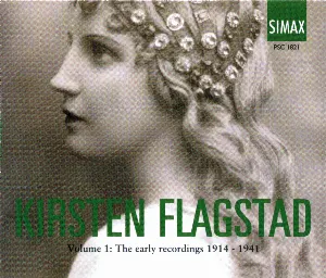Pochette Kirsten Flagstad Centenary, Volume 1: The Early Recordings 1914 - 1941