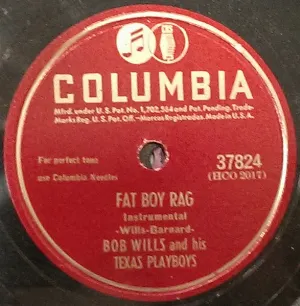 Pochette de Fat Boy Rag / You Should Have Thought of That Before de Bob Wills and His Texas Playboys