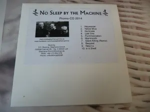 Pochette de Promo-CD 2014 de No Sleep by the Machine