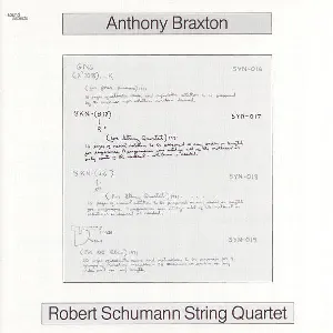 Pochette Anthony Braxton · Robert Schumann String Quartet