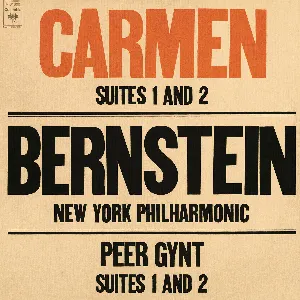 Pochette Carmen Suites 1 and 2 / Peer Gynt Suites 1 and 2