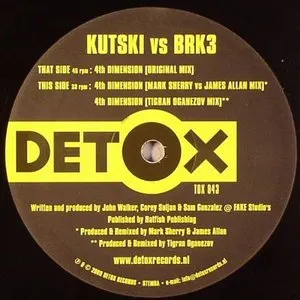 Pochette de 4th Dimension de Kutski