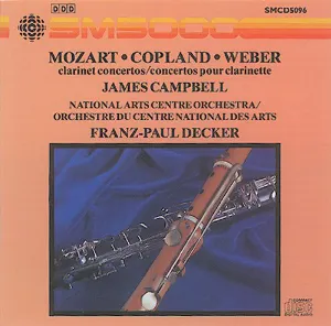 Pochette Concertos for Clarinet