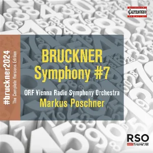 Pochette de Symphony No. 7 in E Major, WAB 107 (Ed. P. Hawkshaw) de ORF Radio‐Symphonieorchester Wien - Markus Poschner - Anton Bruckner