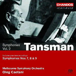 Pochette de Symphonies Vol. 2 de Oleg Caetani - Melbourne Symphony Orchestra - Alexandre Tansman