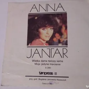 Pochette de Wielka dama tańczy sama / Moje jedyne marzenie de Anna Jantar