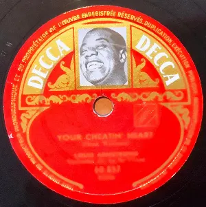Pochette de Your Cheatin' Heart / Congratulations to Someone de Louis Armstrong & His Orchestra