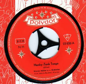 Pochette de Honky-Tonk Tango / On Wisconsin de Werner Müller und sein Orchester