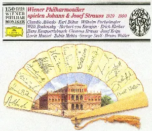 Pochette Wiener Philharmoniker spielen Johann & Josef Strauss 1929–1990