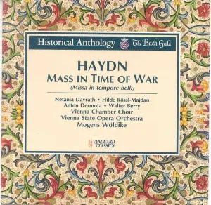 Pochette de Haydn: Mass in Time of War (Missa in tempore belli) de Wiener Kammerchor - Orchester der Wiener Staatsoper - Joseph Haydn - Anton Dermota - Walter Berry