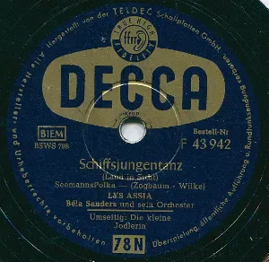 Pochette de Schiffsjungentanz (Land in Sicht) de Lys Assia