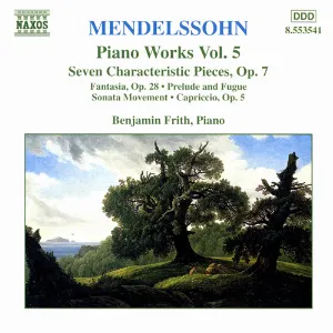 Pochette Piano Works, Volume 5: Seven Characteristic Pieces, op. 7