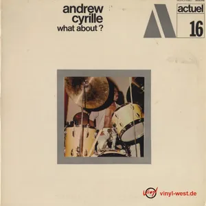 Pochette de What About? de Andrew Cyrille
