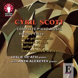 Pochette de Complete Piano Music, Volume Three de Cyril Scott