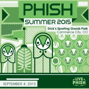 Pochette 2015‐09‐04: Dick’s Sporting Goods Park, Commerce City, CO, USA
