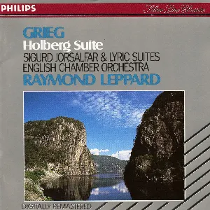 Pochette Holberg Suite / Sigurd Jorsalfar / Lyric Suites