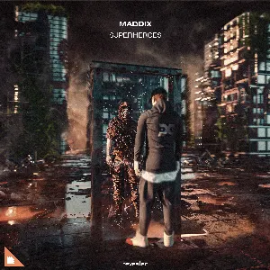 Pochette de Superheroes de Maddix