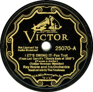 Pochette de Let's Swing It / Chinatown, My Chinatown de Ray Noble and His Orchestra