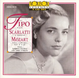 Pochette de Maria Tipo Plays Mozart & Scarlatti de Maria Tipo