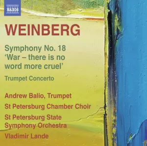 Pochette de Symphony no. 18 "War - there is no word more cruel" de St. Petersburg State Symphony Orchestra