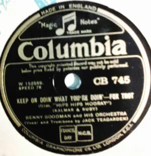 Pochette de Ink-A-Dink-A-Doo / Keep on Doin' What You're Doing de Benny Goodman and His Orchestra