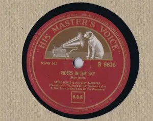 Pochette de Riders in the Sky / Wild Bill Hiccup de Spike Jones and His City Slickers